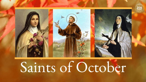 Saint Days Of October 206 Tours Catholic Pilgrimages