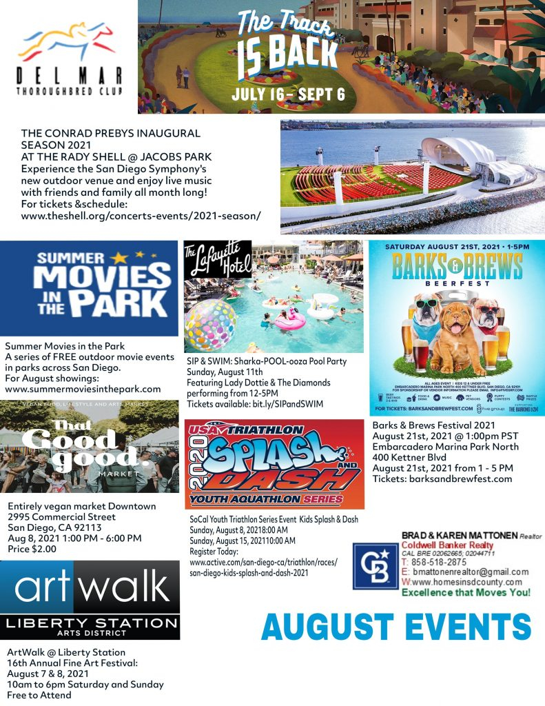 San Diego Events Calendar August 2024 Rosie Claretta