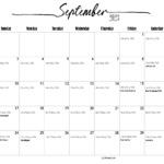 September 2023 Calendar With Jewish Holidays