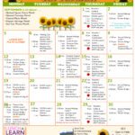 September Activities Calendar Irma Johnette