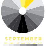 September Calendar Colors Printable And Enjoyable Learning