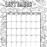 September Calendar Drawings Drawing rjuuc edu np