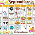 September Calendar Ideas