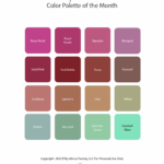September Color Palette Of The Month 2023 September Colors Color