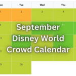 September Crowd Calendar Disney World