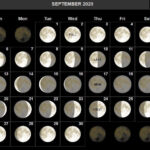 September Moon Phase Calendar