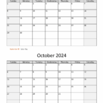 September October November 2024 Calendar Printable Calendar Nedi Vivienne