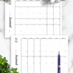 Simple Calendar Printable