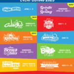 Six Flags Calendar 2025 John L Reid