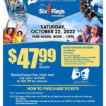 Six Flags October Calendar Lark Devinne