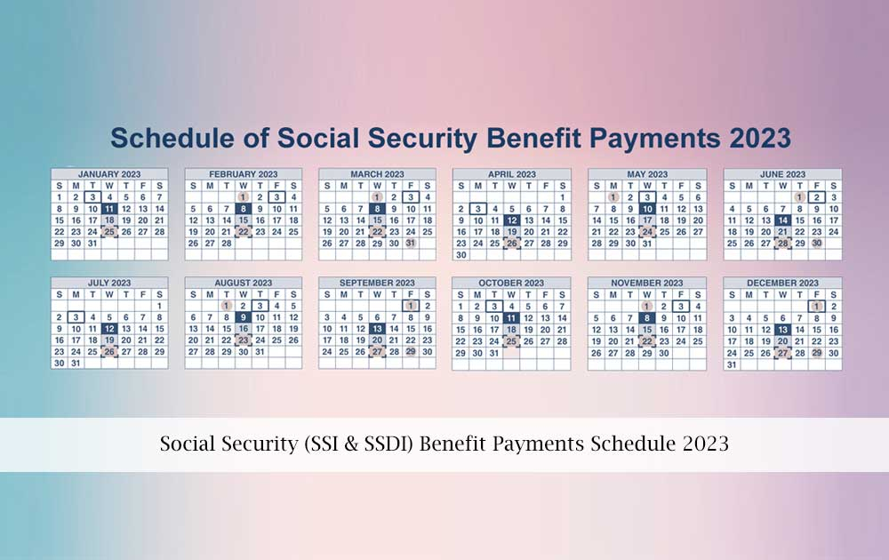 Social Security Payment Schedule 2025 For Ssis Shane T Lewis