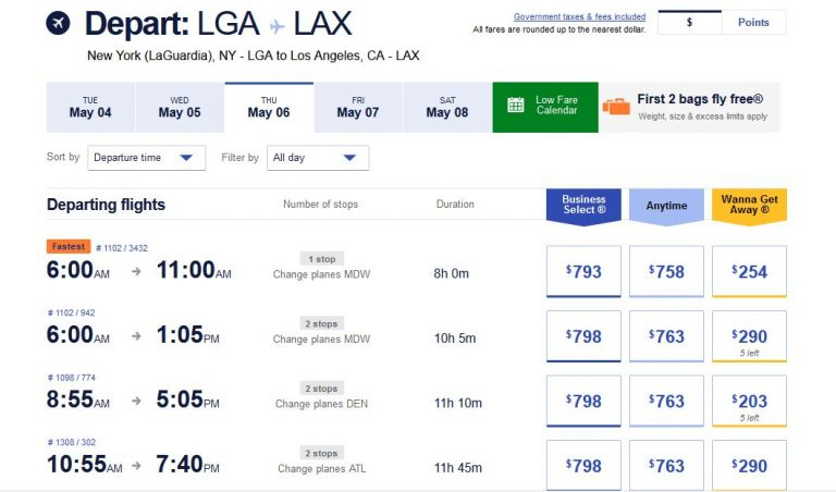 Southwest Low Fare Calendar 2024 2024 Calendar Printable