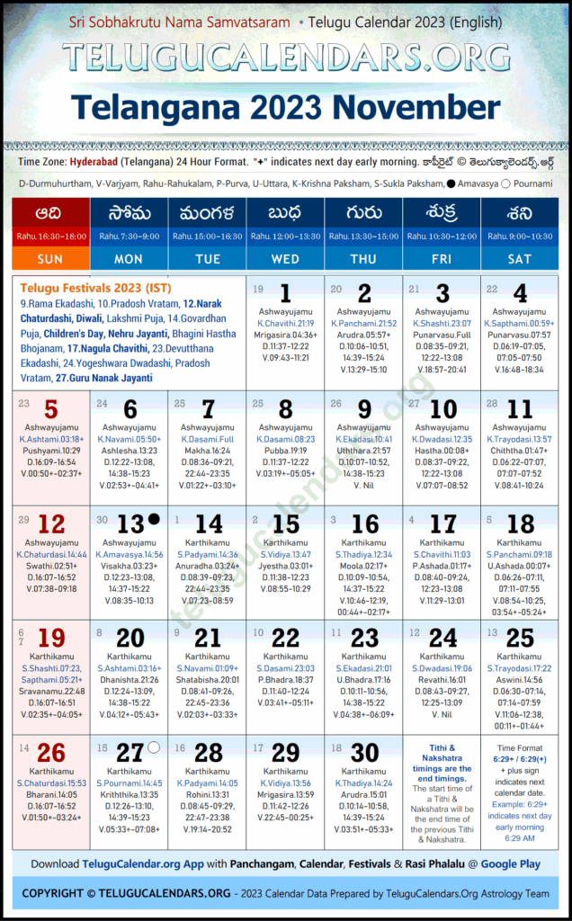 Telugu Calendar 2024 Atlanta November Lonni Randene