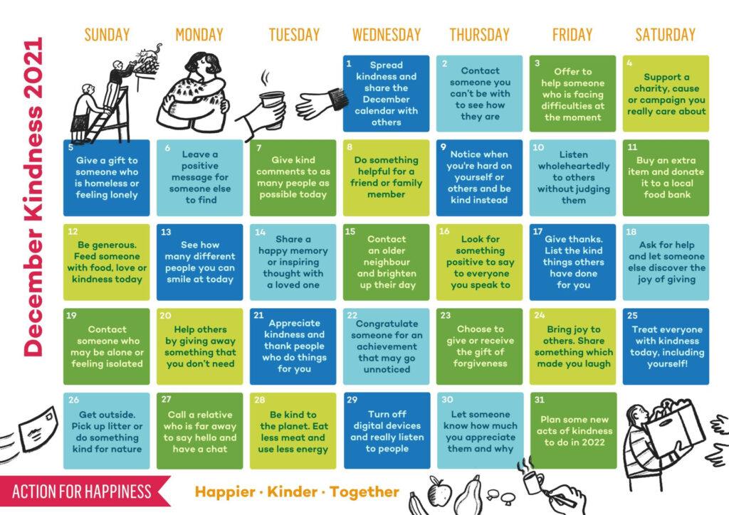 The Happiness Advent Calendar The Rendezvous