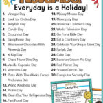 The Holidays Calendar For November Is Shown