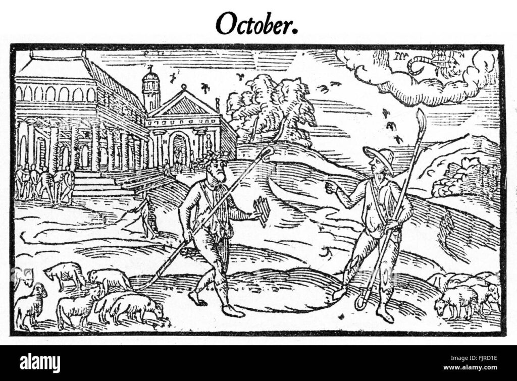 The Shepherd 39 s Calendar October1597 By Edmund Spenser Farmers The 