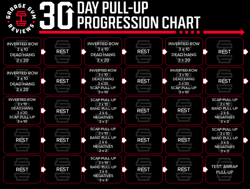 The Ultimate 30 Day Pull up Progression 2025 Garage Gym Reviews