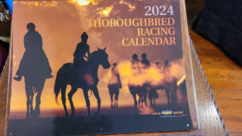 Thoroughbred Racing Calendar Quillin Leather Tack Inc