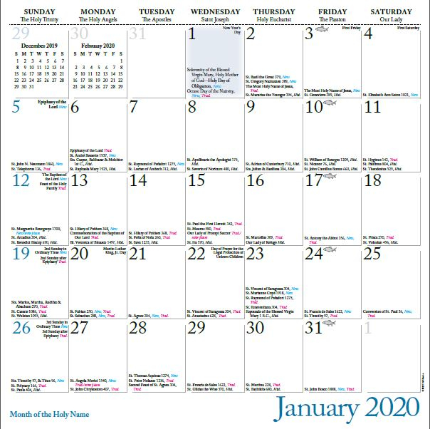 Traditional Catholic Calendar 2024 Printable And Enjoyable Learning