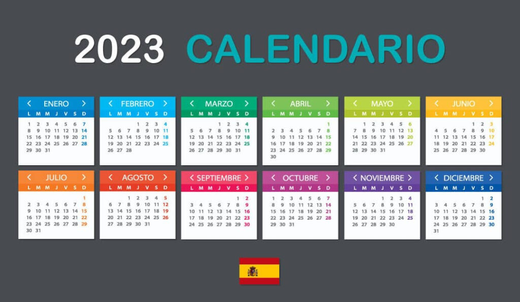 What Is The First Day Of The Spanish Calendar Cele Meggie